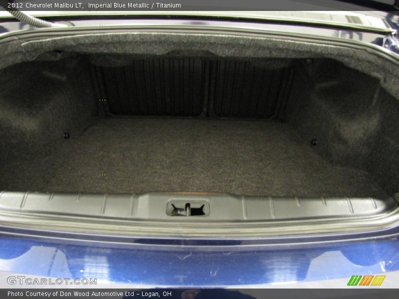 Imperial Blue Metallic / Titanium 2012 Chevrolet Malibu LT