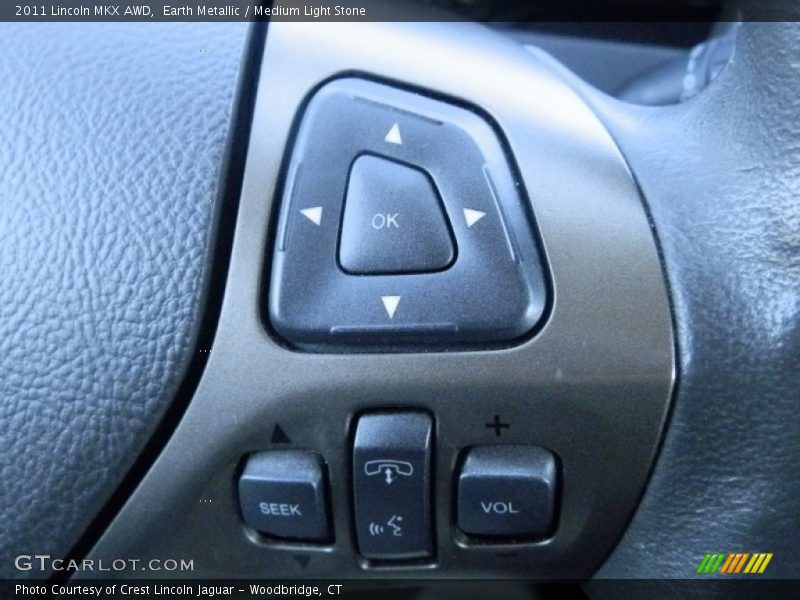 Controls of 2011 MKX AWD