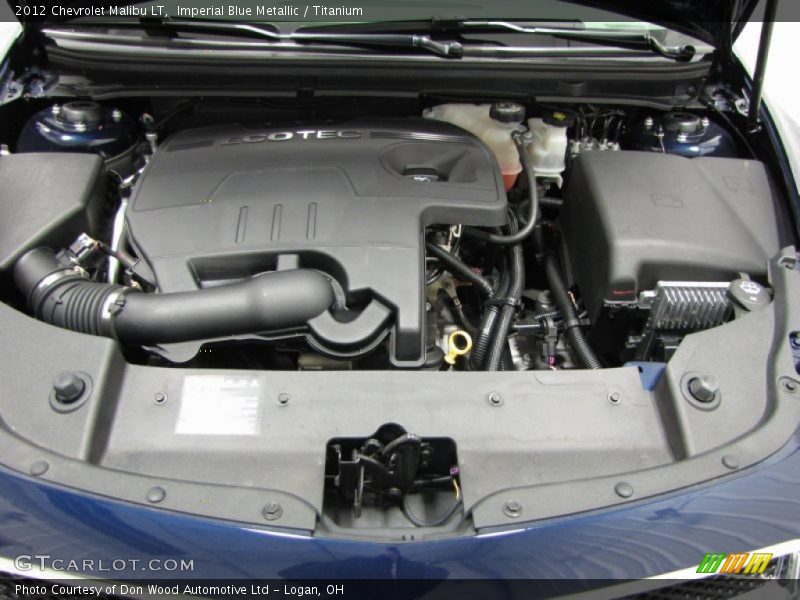 Imperial Blue Metallic / Titanium 2012 Chevrolet Malibu LT