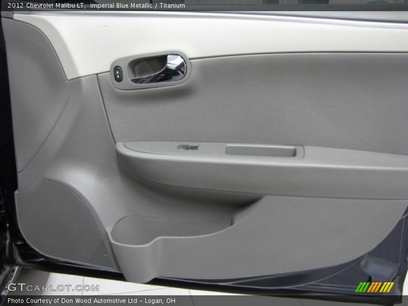 Imperial Blue Metallic / Titanium 2012 Chevrolet Malibu LT
