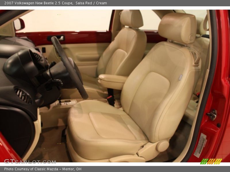 Salsa Red / Cream 2007 Volkswagen New Beetle 2.5 Coupe
