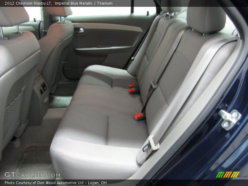 Imperial Blue Metallic / Titanium 2012 Chevrolet Malibu LT