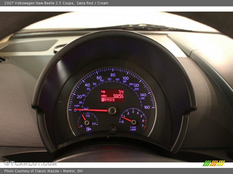 Salsa Red / Cream 2007 Volkswagen New Beetle 2.5 Coupe