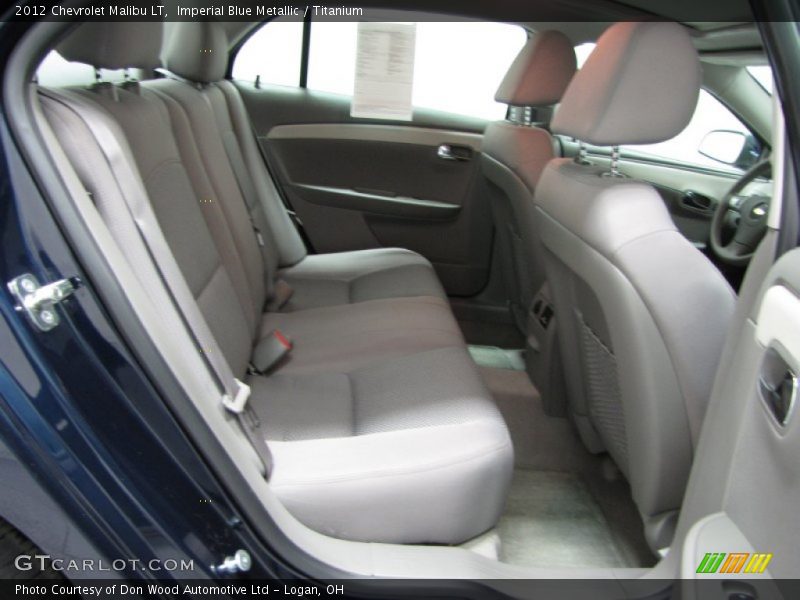 Imperial Blue Metallic / Titanium 2012 Chevrolet Malibu LT