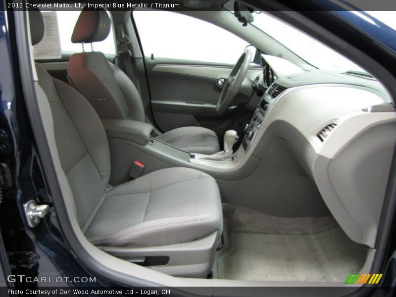 Imperial Blue Metallic / Titanium 2012 Chevrolet Malibu LT