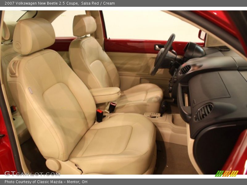 Salsa Red / Cream 2007 Volkswagen New Beetle 2.5 Coupe