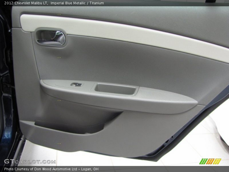 Imperial Blue Metallic / Titanium 2012 Chevrolet Malibu LT