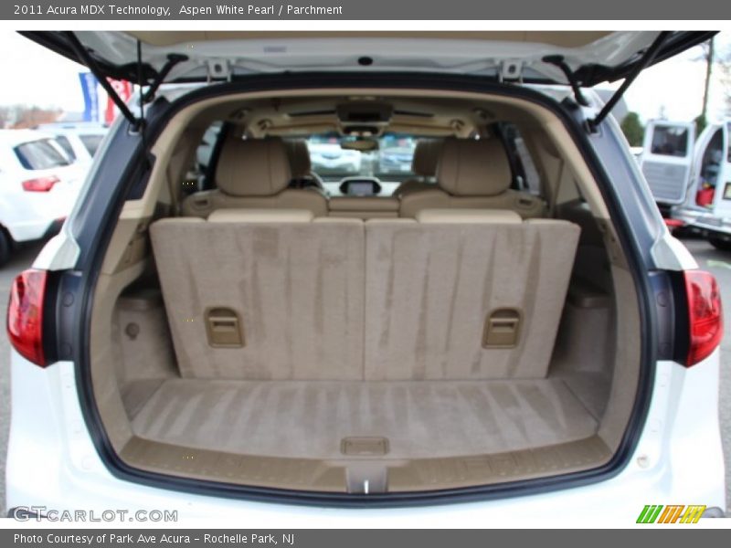 Aspen White Pearl / Parchment 2011 Acura MDX Technology