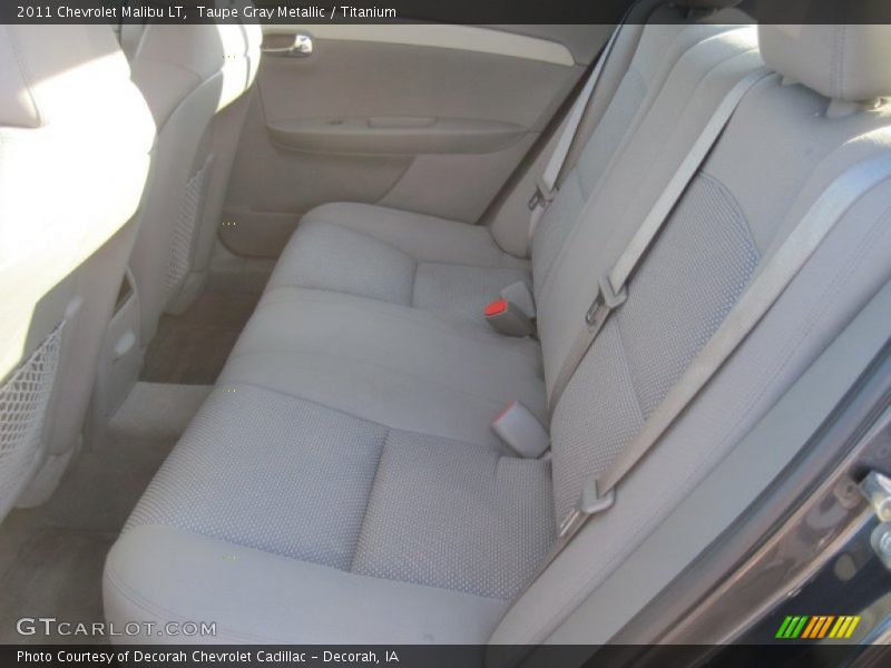 Taupe Gray Metallic / Titanium 2011 Chevrolet Malibu LT