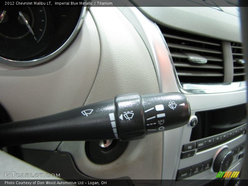 Imperial Blue Metallic / Titanium 2012 Chevrolet Malibu LT