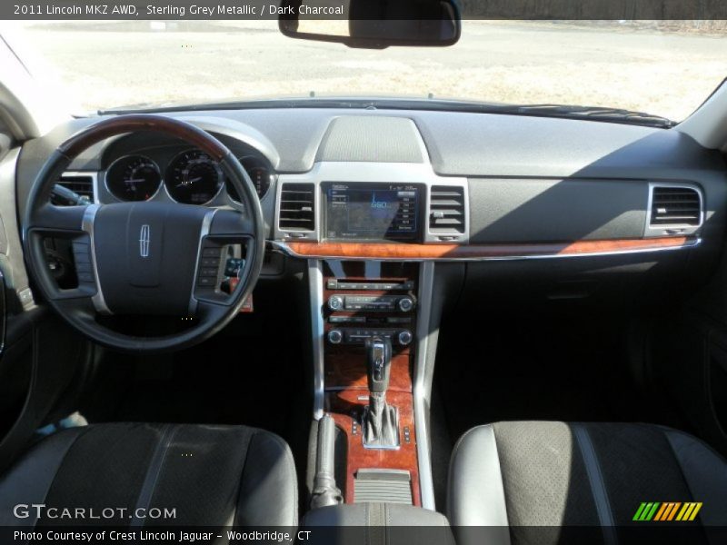 Sterling Grey Metallic / Dark Charcoal 2011 Lincoln MKZ AWD