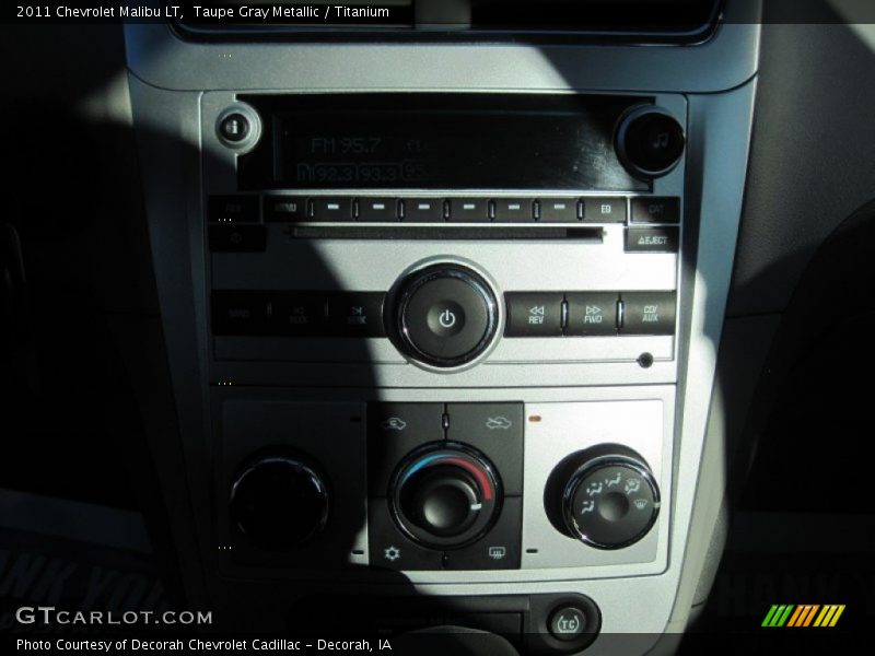 Taupe Gray Metallic / Titanium 2011 Chevrolet Malibu LT