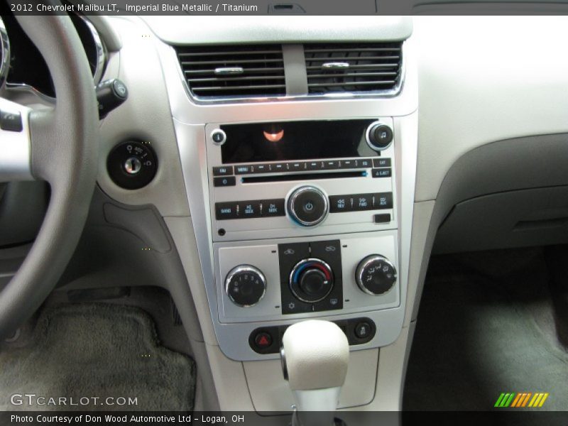 Imperial Blue Metallic / Titanium 2012 Chevrolet Malibu LT