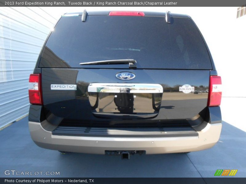 Tuxedo Black / King Ranch Charcoal Black/Chaparral Leather 2013 Ford Expedition King Ranch