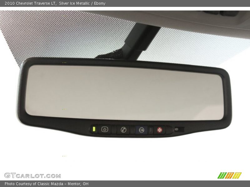 Silver Ice Metallic / Ebony 2010 Chevrolet Traverse LT