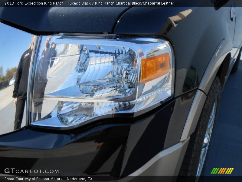 Tuxedo Black / King Ranch Charcoal Black/Chaparral Leather 2013 Ford Expedition King Ranch