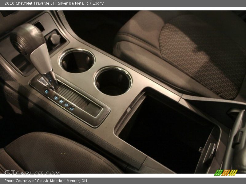 Silver Ice Metallic / Ebony 2010 Chevrolet Traverse LT