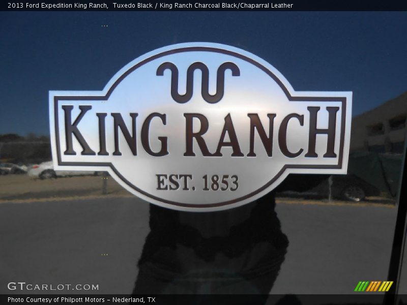 Tuxedo Black / King Ranch Charcoal Black/Chaparral Leather 2013 Ford Expedition King Ranch
