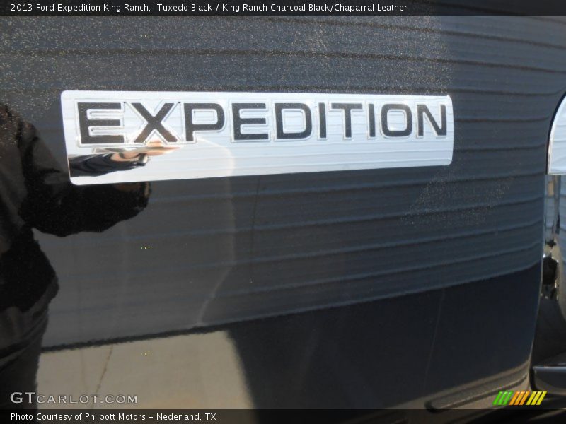 Tuxedo Black / King Ranch Charcoal Black/Chaparral Leather 2013 Ford Expedition King Ranch