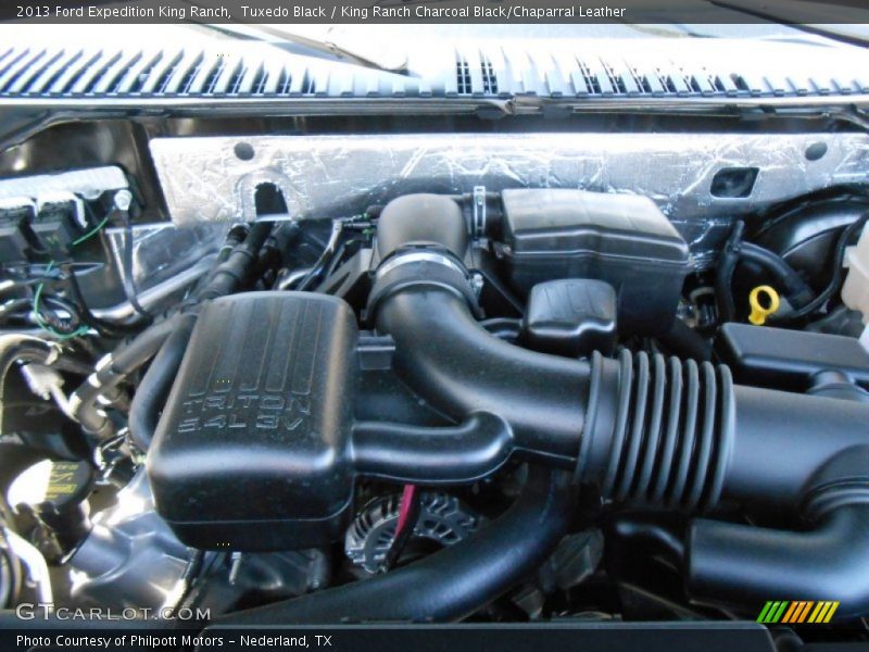 Tuxedo Black / King Ranch Charcoal Black/Chaparral Leather 2013 Ford Expedition King Ranch