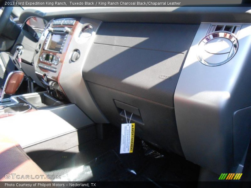 Tuxedo Black / King Ranch Charcoal Black/Chaparral Leather 2013 Ford Expedition King Ranch