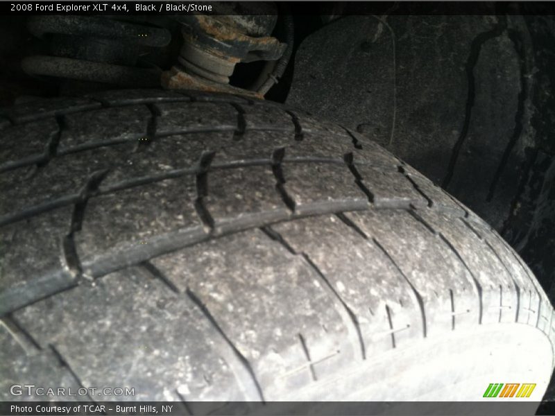 Black / Black/Stone 2008 Ford Explorer XLT 4x4