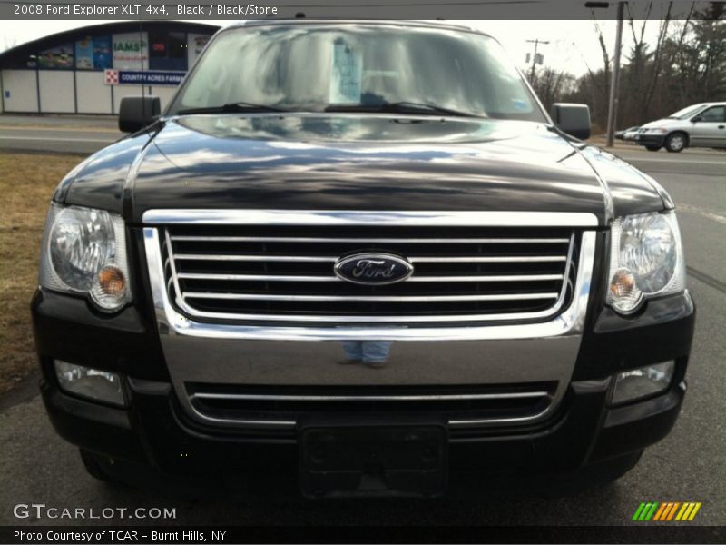 Black / Black/Stone 2008 Ford Explorer XLT 4x4