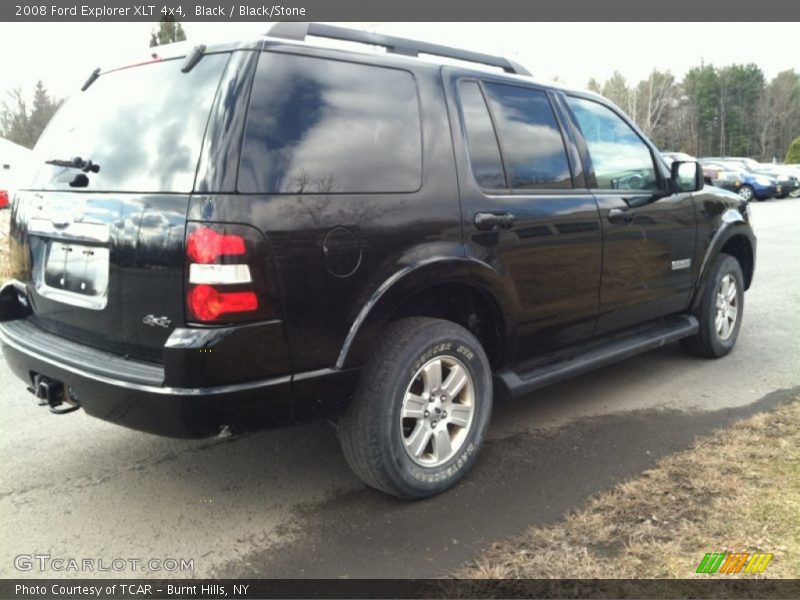 Black / Black/Stone 2008 Ford Explorer XLT 4x4