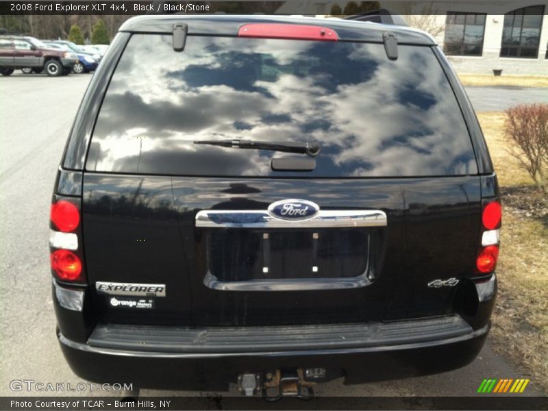 Black / Black/Stone 2008 Ford Explorer XLT 4x4
