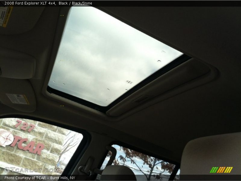 Black / Black/Stone 2008 Ford Explorer XLT 4x4
