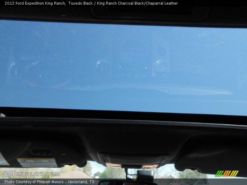 Tuxedo Black / King Ranch Charcoal Black/Chaparral Leather 2013 Ford Expedition King Ranch