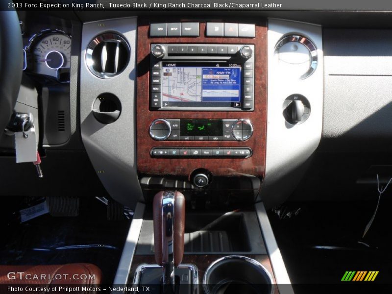 Tuxedo Black / King Ranch Charcoal Black/Chaparral Leather 2013 Ford Expedition King Ranch