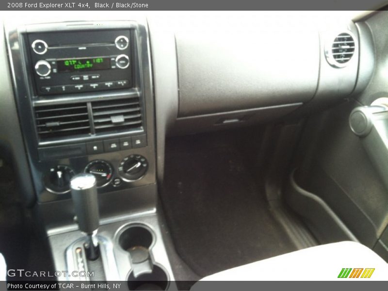 Black / Black/Stone 2008 Ford Explorer XLT 4x4