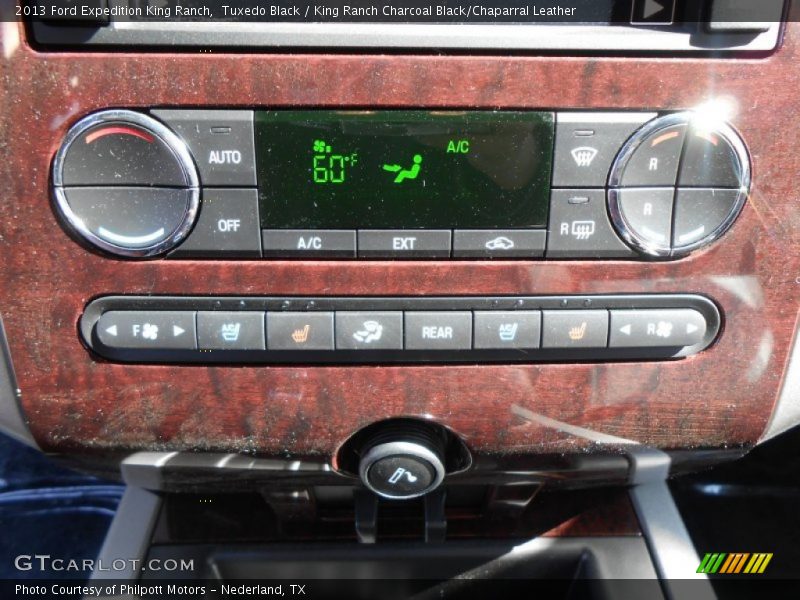 Tuxedo Black / King Ranch Charcoal Black/Chaparral Leather 2013 Ford Expedition King Ranch