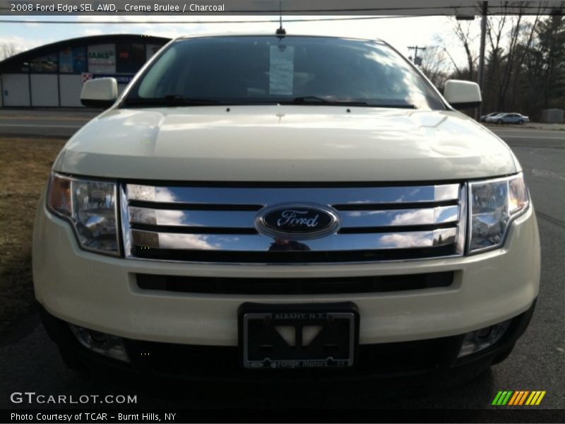 Creme Brulee / Charcoal 2008 Ford Edge SEL AWD