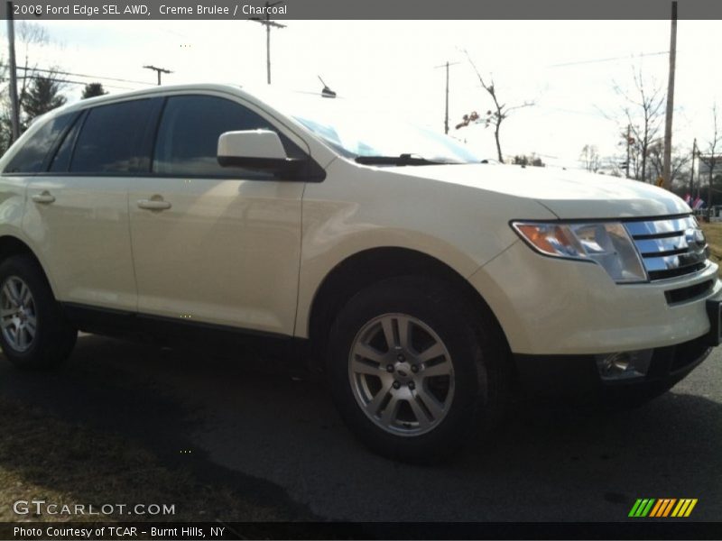 Creme Brulee / Charcoal 2008 Ford Edge SEL AWD