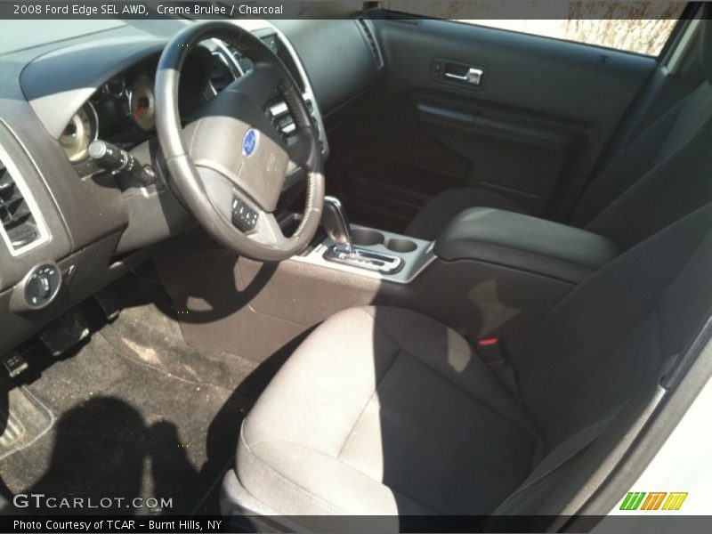 Creme Brulee / Charcoal 2008 Ford Edge SEL AWD