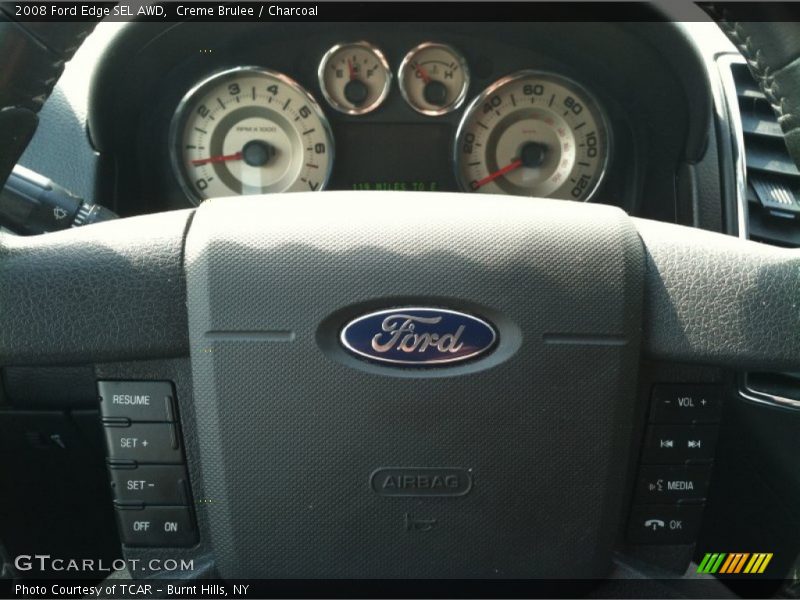Creme Brulee / Charcoal 2008 Ford Edge SEL AWD