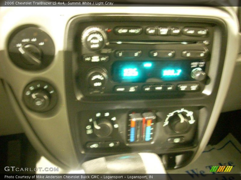 Summit White / Light Gray 2006 Chevrolet TrailBlazer LS 4x4