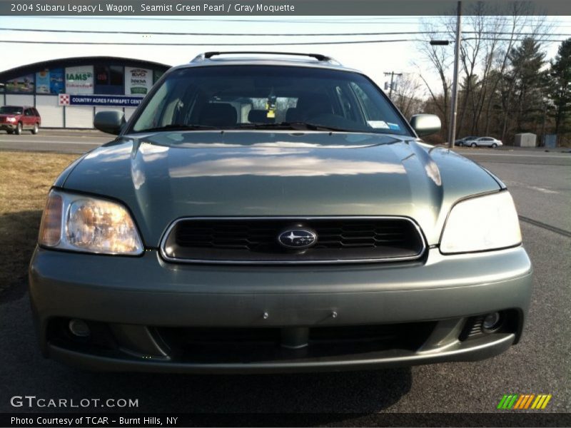 Seamist Green Pearl / Gray Moquette 2004 Subaru Legacy L Wagon