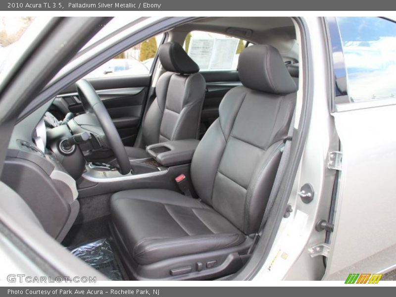 Palladium Silver Metallic / Ebony 2010 Acura TL 3.5
