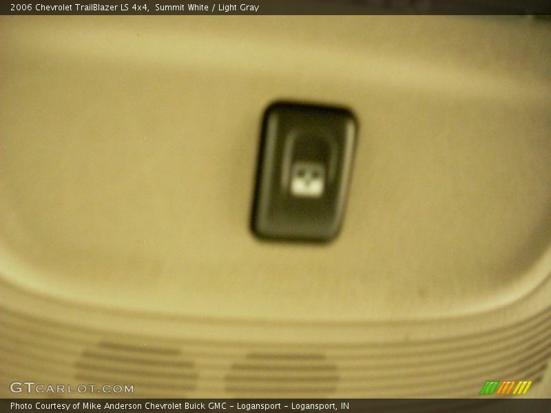 Summit White / Light Gray 2006 Chevrolet TrailBlazer LS 4x4