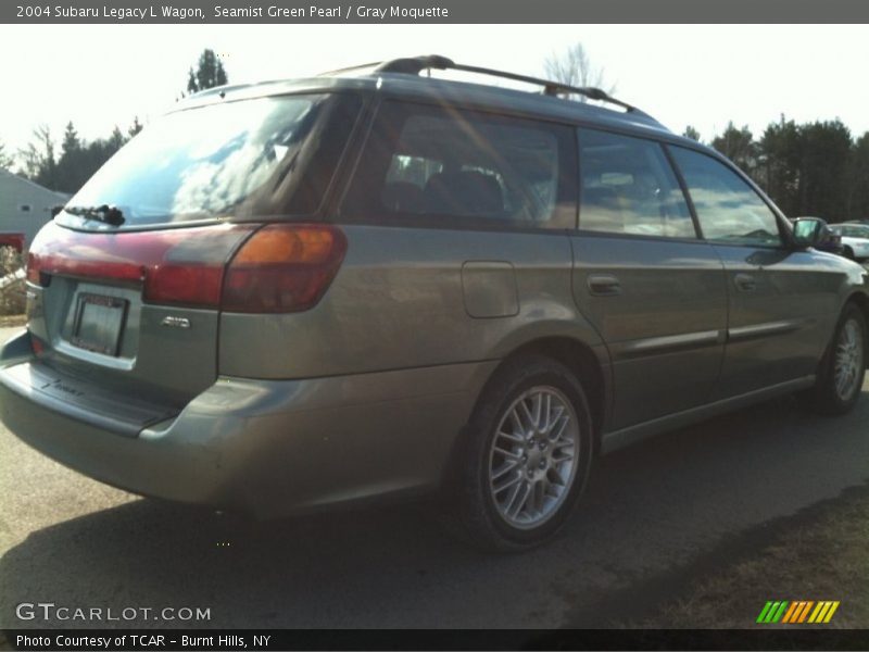 Seamist Green Pearl / Gray Moquette 2004 Subaru Legacy L Wagon
