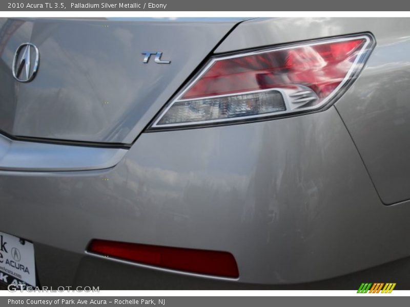 Palladium Silver Metallic / Ebony 2010 Acura TL 3.5