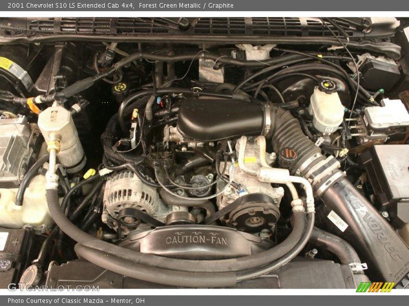  2001 S10 LS Extended Cab 4x4 Engine - 4.3 Liter OHV 12-Valve Vortec V6
