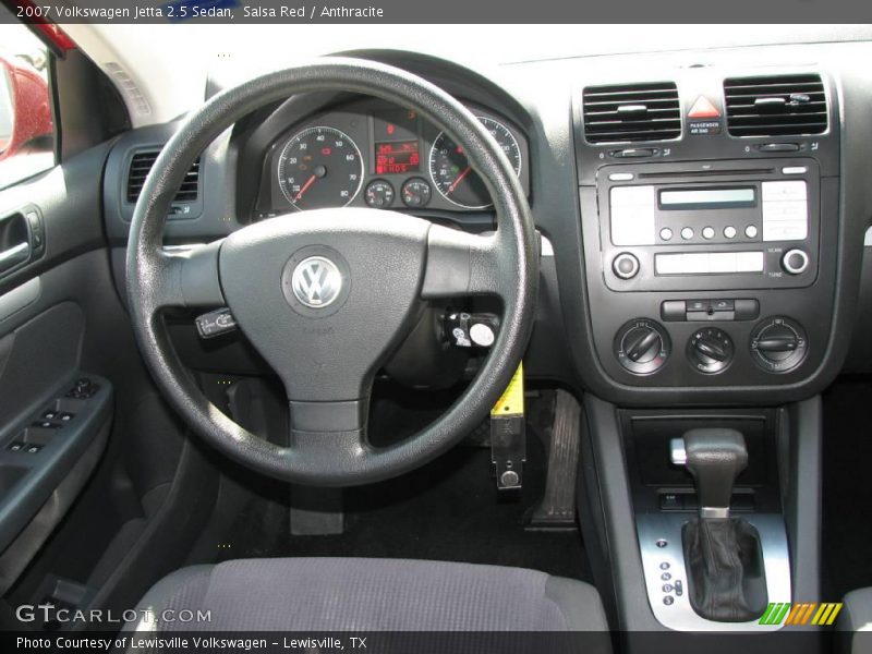 Salsa Red / Anthracite 2007 Volkswagen Jetta 2.5 Sedan