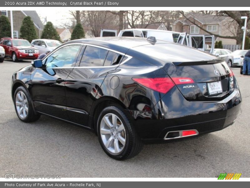 Crystal Black Pearl / Ebony 2010 Acura ZDX AWD Technology