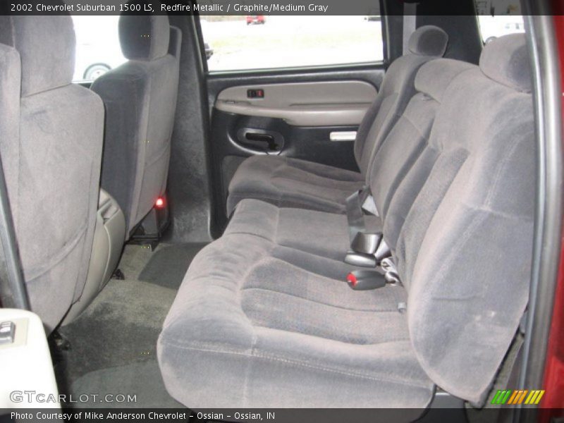 Redfire Metallic / Graphite/Medium Gray 2002 Chevrolet Suburban 1500 LS