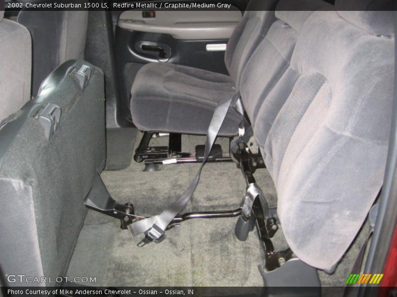 Redfire Metallic / Graphite/Medium Gray 2002 Chevrolet Suburban 1500 LS