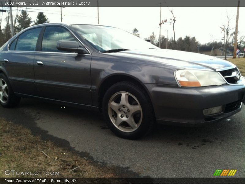Anthracite Metallic / Ebony 2003 Acura TL 3.2